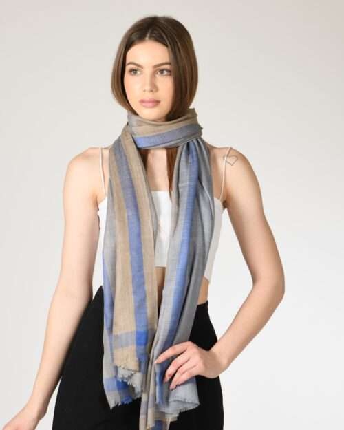 Quadrant Checkered Elegance - Grey Caramel